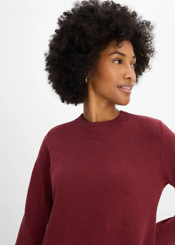 Abito in maglia svasato, bonprix