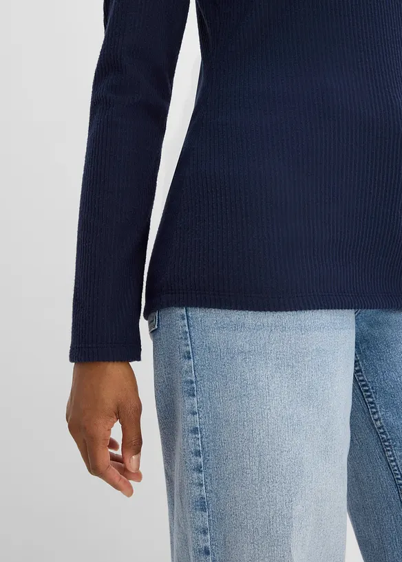 Maglia termica a coste, bonprix