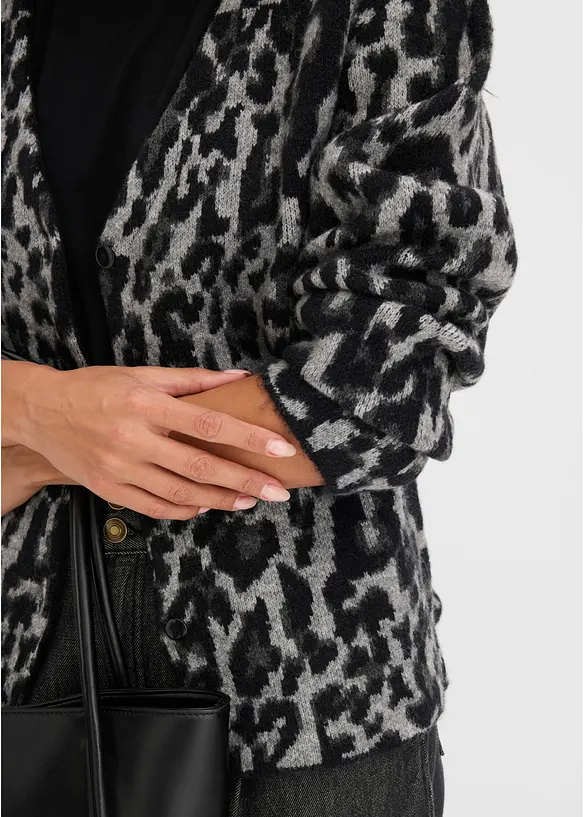 Cardigan con scollo a V, bonprix