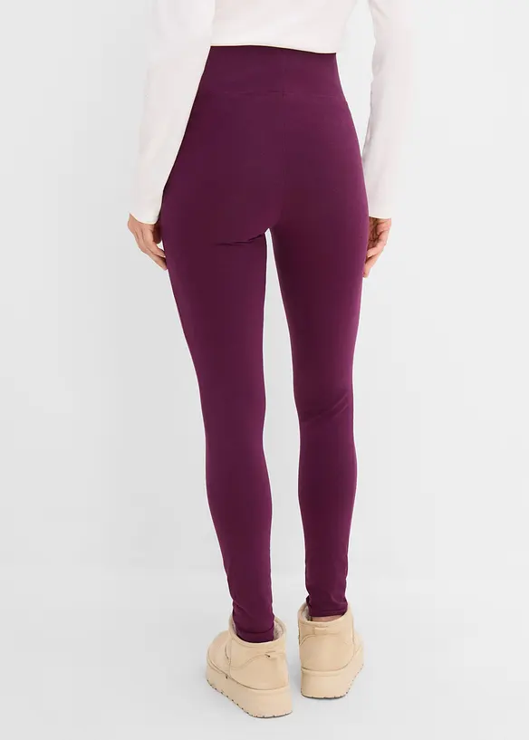 Leggings a vita alta (pacco da 2), bonprix