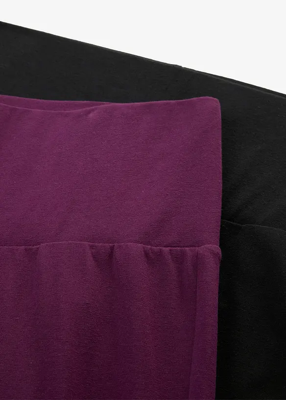 Leggings a vita alta (pacco da 2), bonprix