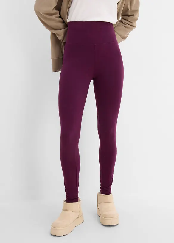 Leggings a vita alta (pacco da 2), bonprix
