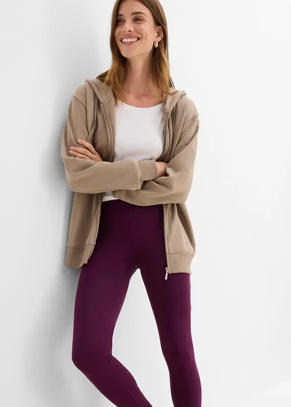 Leggings a vita alta (pacco da 2), bonprix