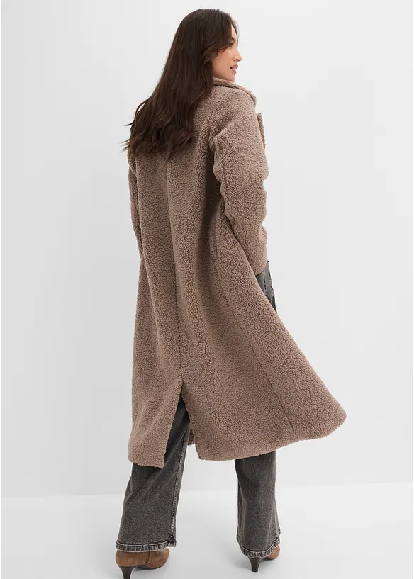 Cappotto effetto teddy, bonprix