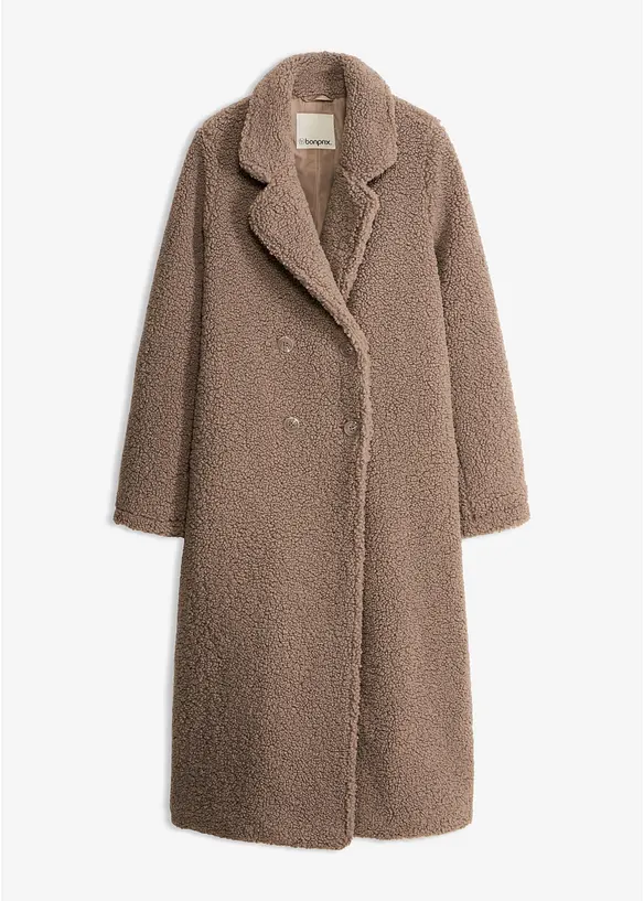 Cappotto effetto teddy, bonprix
