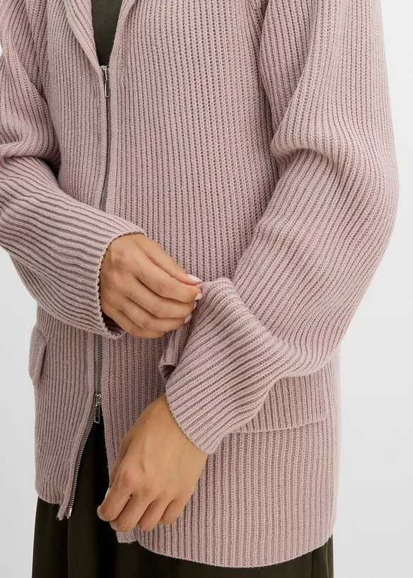 Cardigan in morbido misto viscosa, bonprix