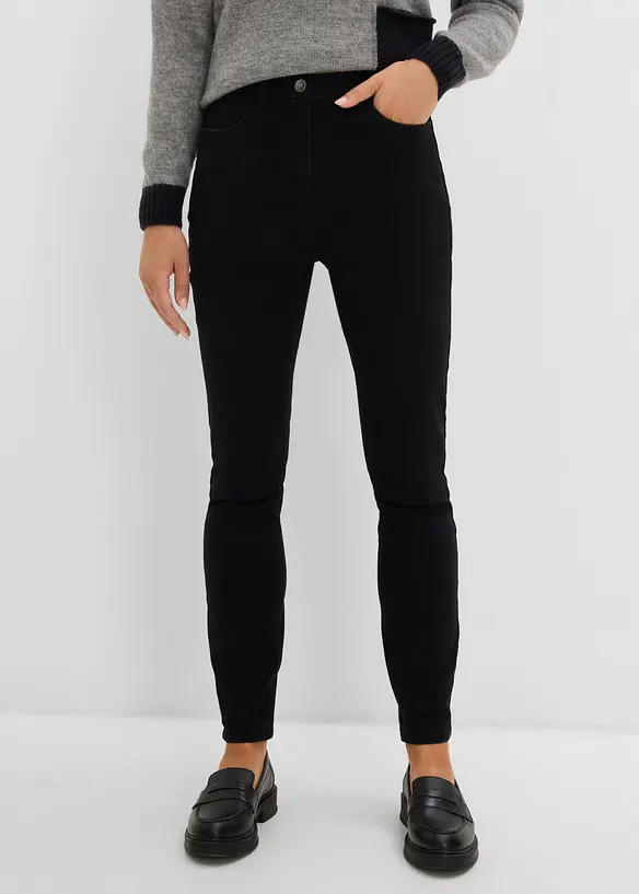 Pantaloni in twill di misto cotone, bonprix