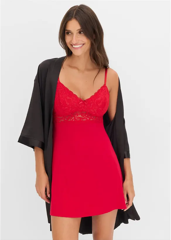 Sottoveste in misto viscosa morbido, bonprix