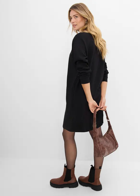 Abito in felpa oversize, bonprix