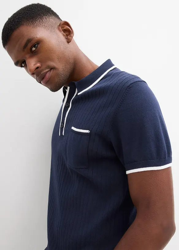 Polo in maglia, regular fit, bonprix