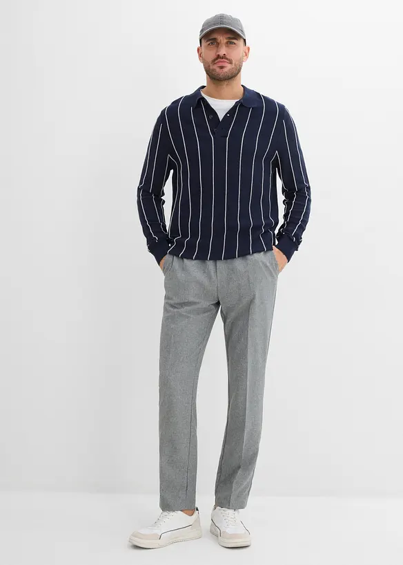 Pantaloni da completo con elastico in vita, bonprix