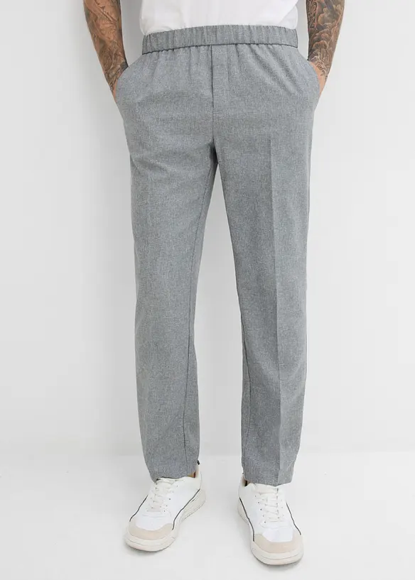 Pantaloni da completo con elastico in vita, bonprix