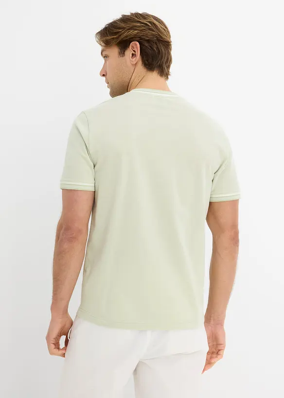 T-shirt in piquet di puro cotone biologico, bonprix