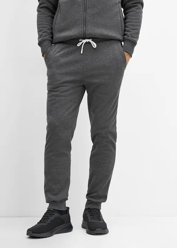 Pantaloni termici da jogging con fodera morbida in pile, bonprix