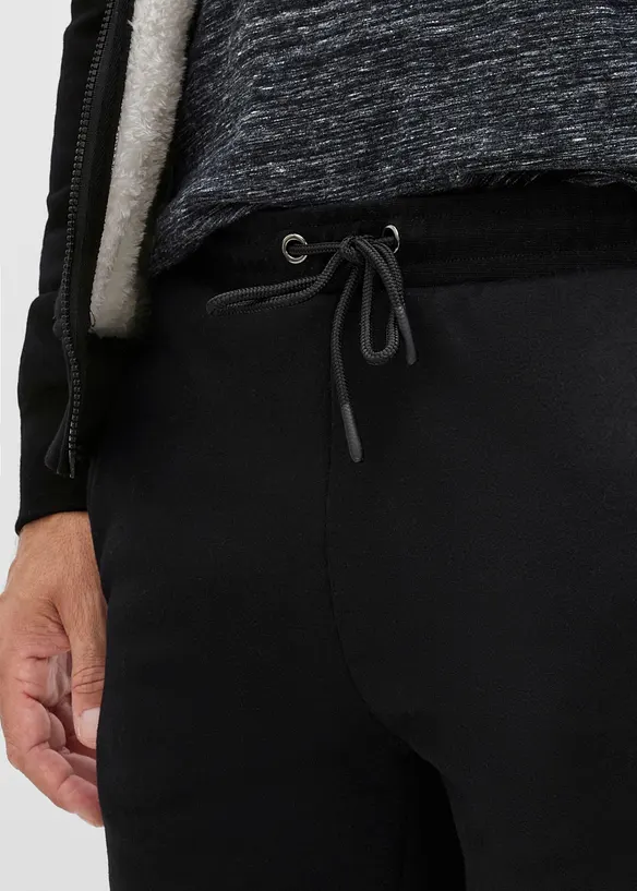 Tuta sportiva termica con morbida fodera in pile teddy, bonprix