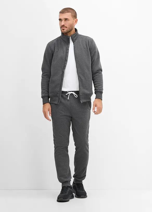 Pantaloni termici da jogging con fodera morbida in pile, bonprix