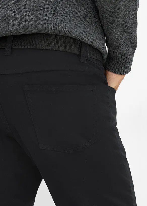 Pantaloni termici con cintura, regular fit straight, bonprix