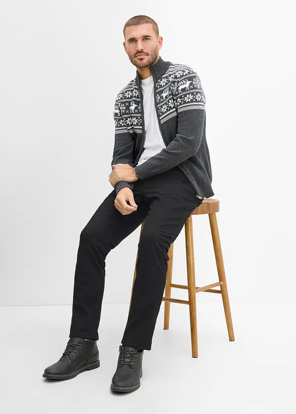 Pantaloni termici con cintura, regular fit straight, bonprix