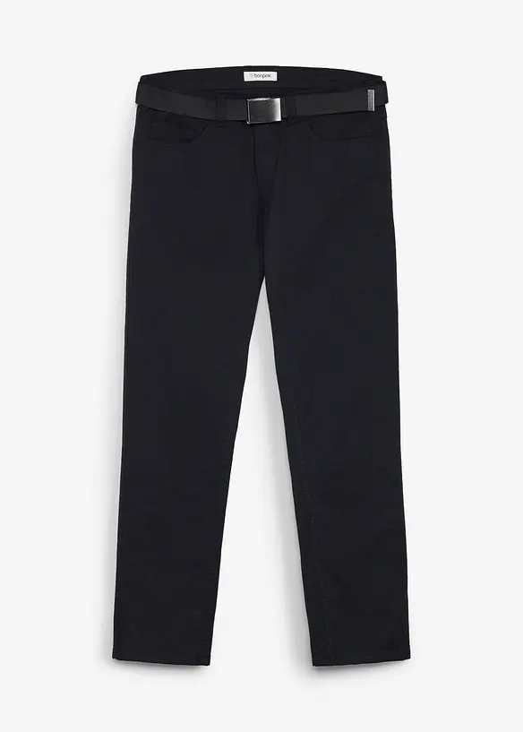 Pantaloni termici con cintura, regular fit straight, bonprix