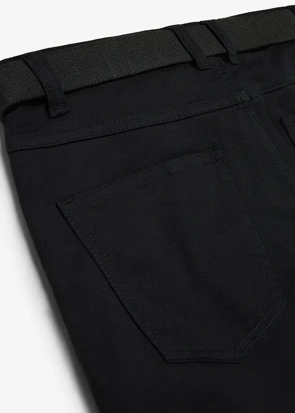 Pantaloni termici con cintura, regular fit straight, bonprix