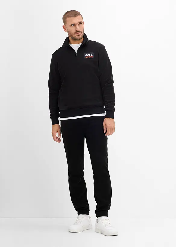 Pantaloni da jogging in pile, regular fit, bonprix