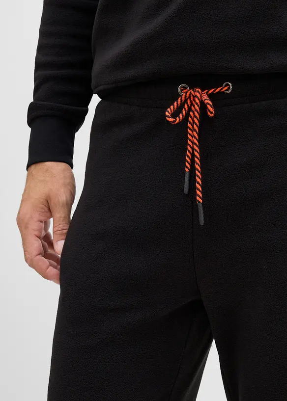 Pantaloni da jogging in pile, regular fit, bonprix