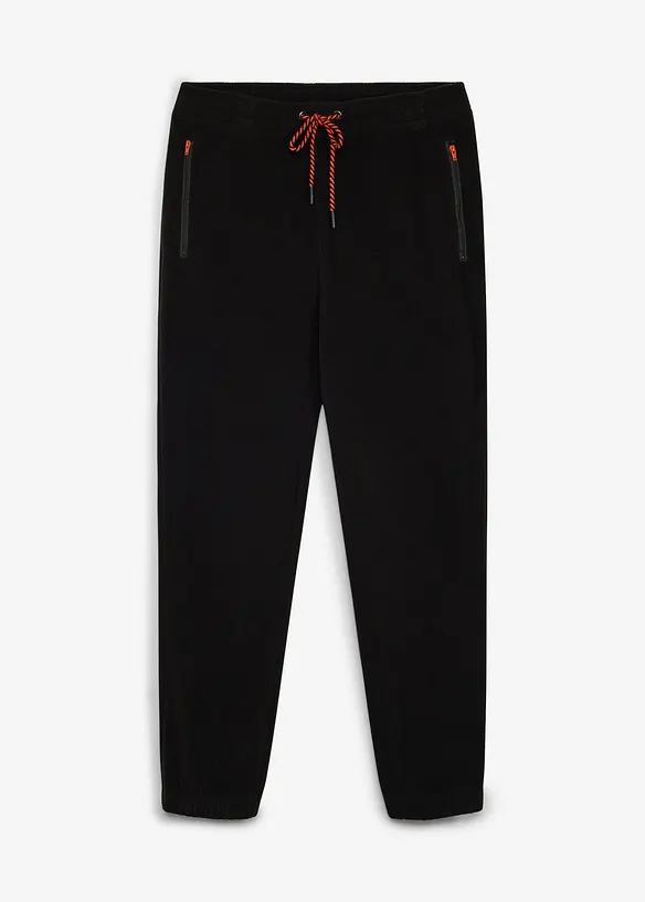Pantaloni da jogging in pile, regular fit, bonprix