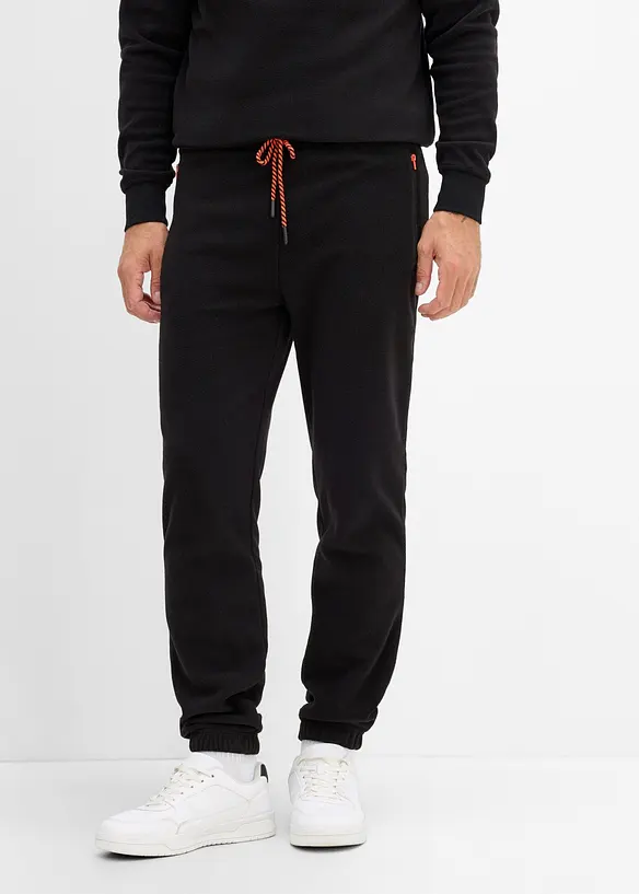 Pantaloni da jogging in pile, regular fit, bonprix
