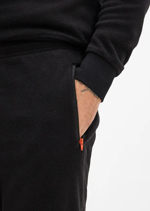 Pantaloni da jogging in pile, regular fit, bonprix