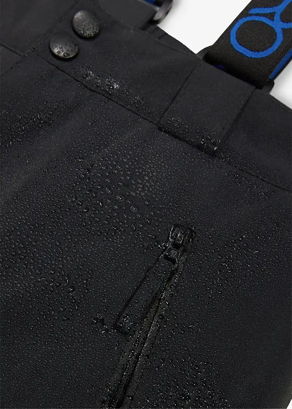 Pantaloni da neve impermeabili con bretelle staccabili, bonprix