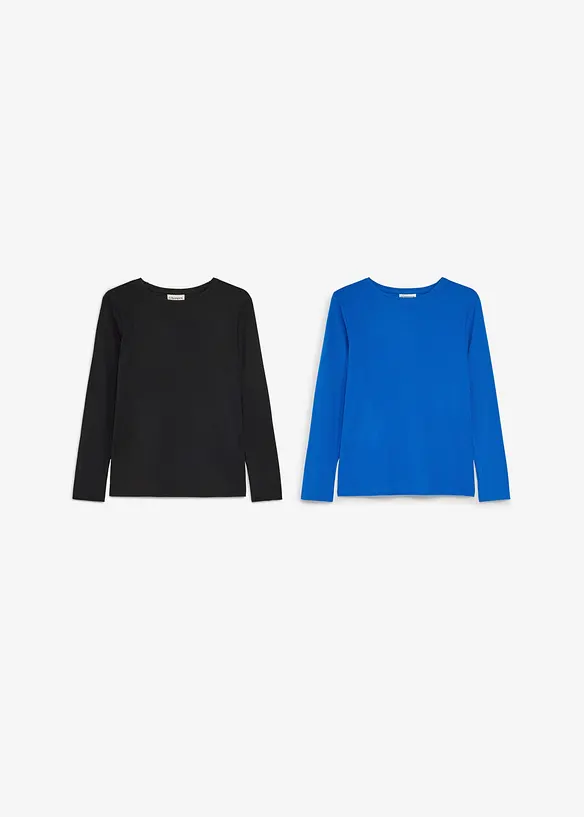 Maglia termica a maniche lunghe (pacco da 2), bonprix