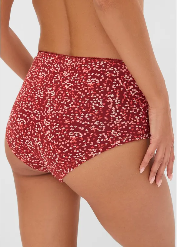 Culotte a vita alta (pacco da 4), bonprix