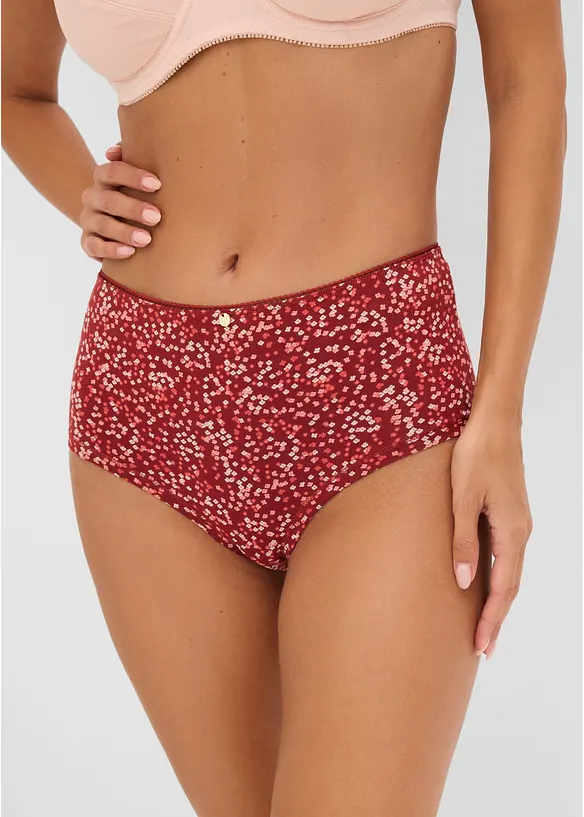Culotte a vita alta (pacco da 4), bonprix