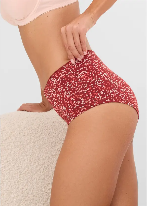 Culotte a vita alta (pacco da 4), bonprix