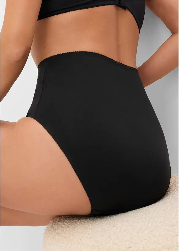 Slip a vita alta in microfibra (pacco da 3), bonprix