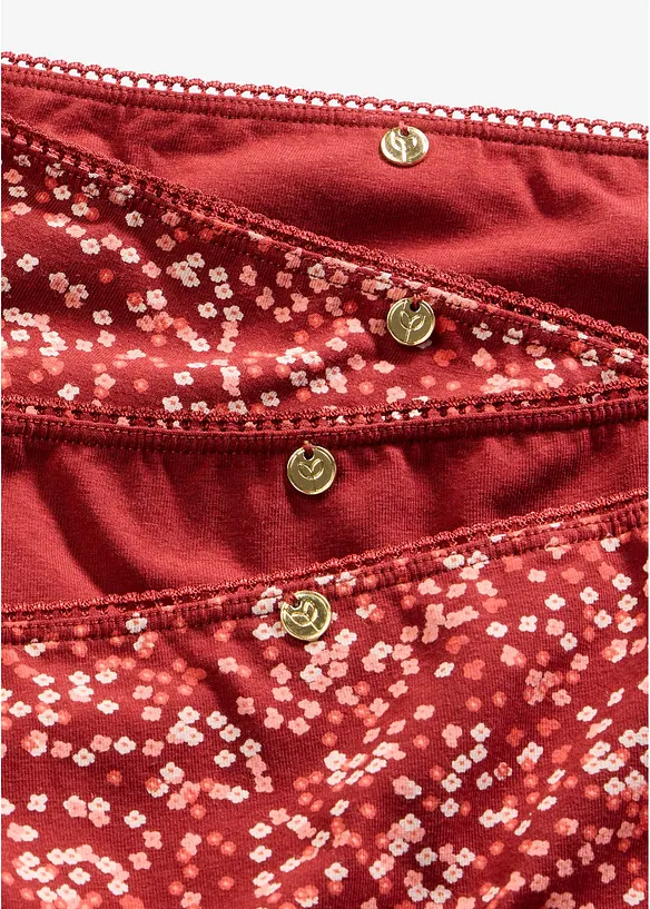 Culotte a vita alta (pacco da 4), bonprix