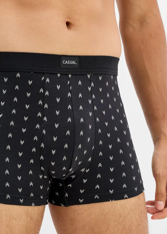 Boxer aderenti con morbido cotone (pacco da 4), bonprix