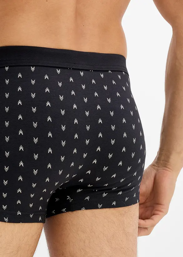 Boxer aderenti con morbido cotone (pacco da 4), bonprix