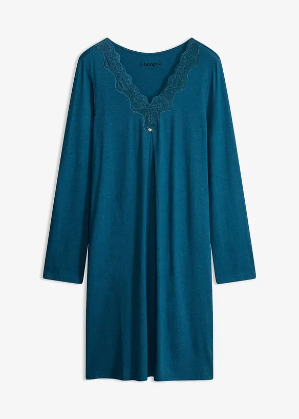 Camicia da notte in misto viscosa morbido, bonprix