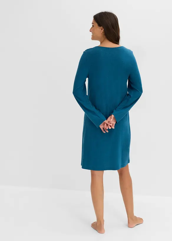 Camicia da notte in misto viscosa morbido, bonprix