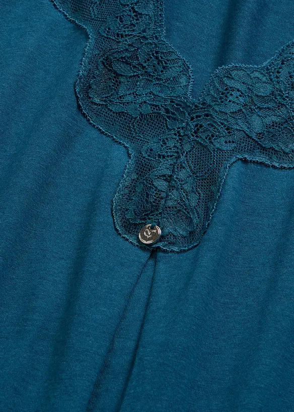 Camicia da notte in misto viscosa morbido, bonprix