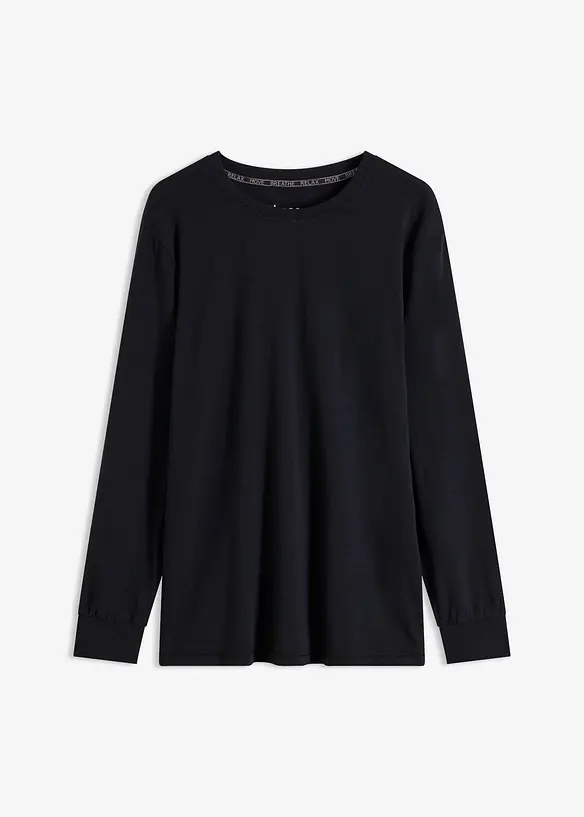 Maglia per sport con cotone, asciugatura rapida, bonprix