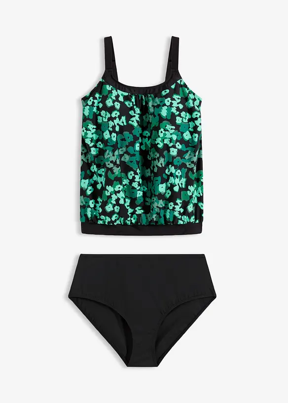 Tankini oversize (set 2 pezzi), bonprix