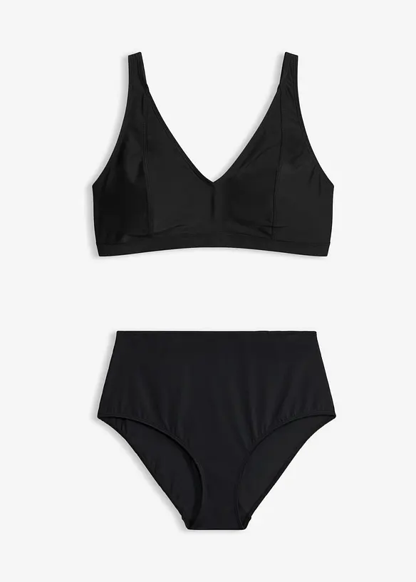 Bikini con scollatura a V (set 2 pezzi), bonprix