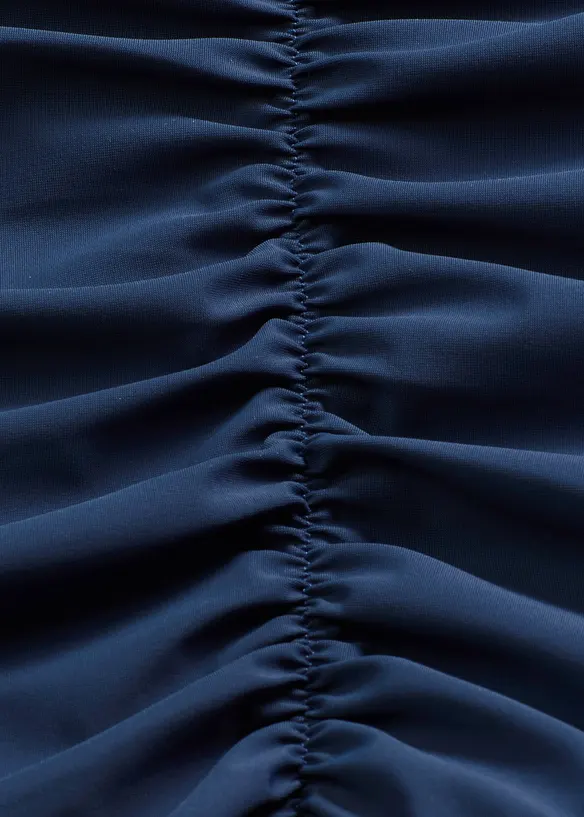 Costume intero con arricciatura e effetto modellante leggero, bonprix