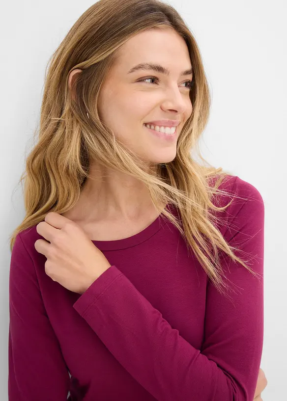 Abito in jersey di misto cotone elasticizzato (pacco da 2), bonprix