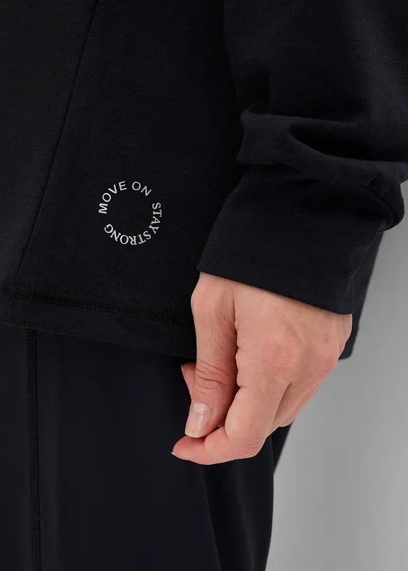 Maglia per sport con cotone, asciugatura rapida, bonprix