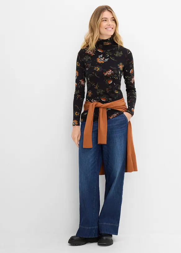 Maglia a collo alto, bonprix