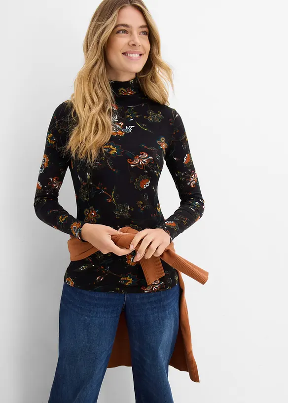 Maglia a collo alto, bonprix