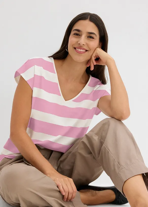 Maxi maglia in puro cotone biologico, bonprix